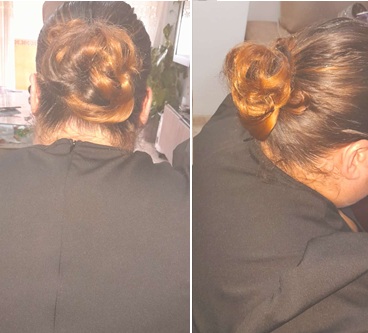 Confección de moños para mantilla a domicilio en Sevilla