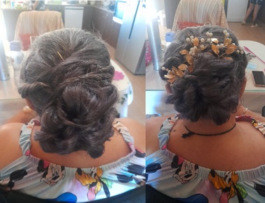 Estilo en Casa: Recogido Madrina Boda Domicilio Carmona | Peluquería Profesional