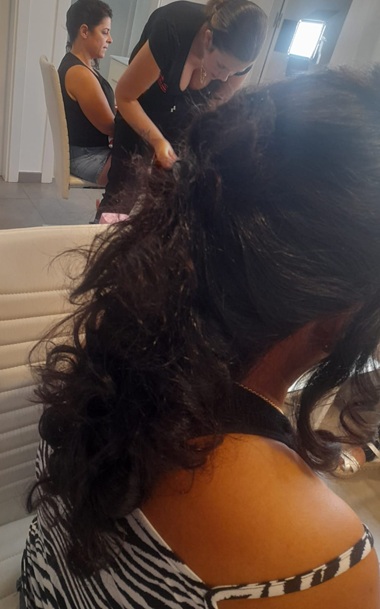 Estilo en Casa Sevilla: Semirecogido Boda Tirabuzones a Domicilio